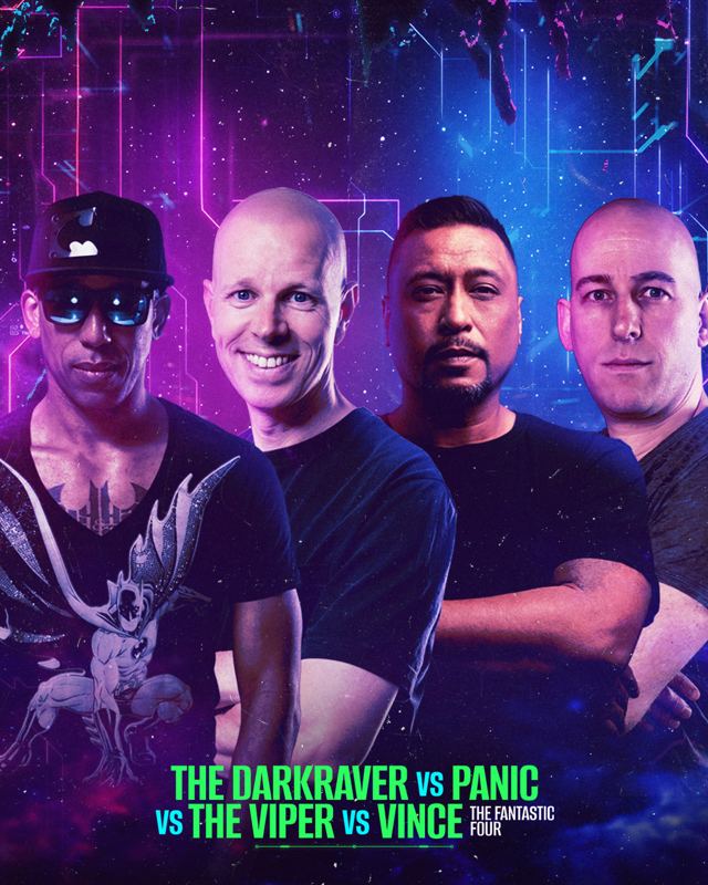 The Darkraver & Panic & The Viper & Vince